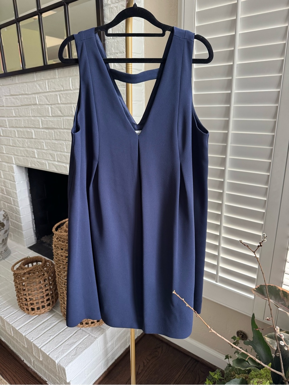 BCBGeneration Navy Swing Dress